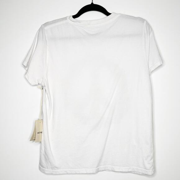 NWT Mother The Lil Goodie Goodie Peace Flowers T-Shirt Women’s Size Large - Picture 3 of 7